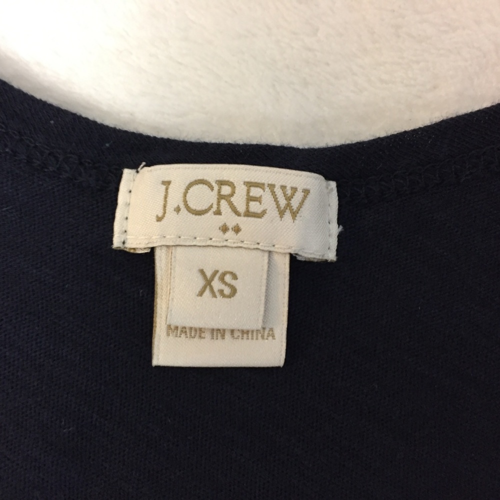 SOLD J Crew Tissue Tee Tank Top Anchor XS - Picture 6 of 8